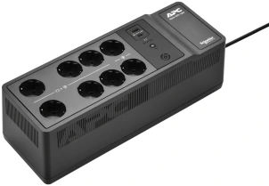 Резервный ИБП APC 1050 ВА/600 Вт источник бесперебойного питания, USB-порт для зарядки, USB, 6+2 Schuko №1