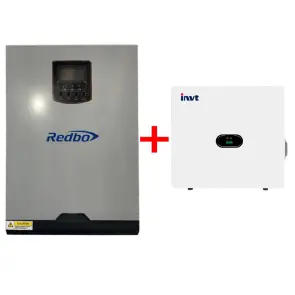 Комплект Інвертор+Акумулятор:REDBO RB-5548-5-100A-O+INVT LiFePO4 51.2V 100Ah 5.12kWh №1