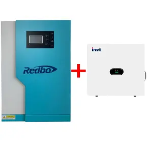 Комплект Інвертор+Акумулятор:REDBO RB5548-5-100A-N+INVT LiFePO4 51.2V 100Ah 5.12kWh №1