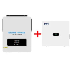 Комплект Інвертор+Акумулятор:EDON EPM-ECO-6,2KW+INVT LiFePO4 51.2V 100Ah 5.12kWh №1