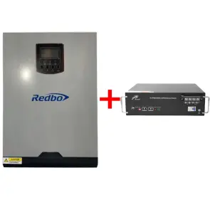 Комплект Інвертор+Акумулятор:REDBO RB-5548-5-100A-O+Ritar LiFePO4 48V 100Ah 4800Wh BMS100 №1