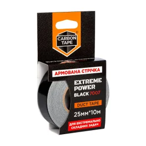 Армированная лента Extreme Power Black 7007 Carbon Tape 48мм*25м №1