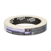 Малярная лента CARBON TAPE 70 градусов Белая 19мм*35м