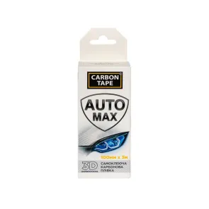 Самоклеящаяся карбоновая плёнка AUTO MAX 3D CARBON TAPE 100 мм × 3 м полупрозрачнаям №2