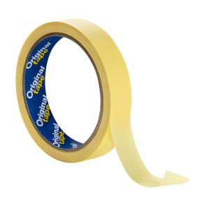 Малярна стрічка ІНТЕР’ЄРНА Жовта Original Tape 19мм*20м №2