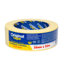 Малярная лента ИНТЕРЬЕРНАЯ Желтая Original Tape 38мм*50м