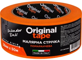 Малярная лента ЧЁТКАЯ ЛИНИЯ оранжевая Original Tape 38 мм × 50 м