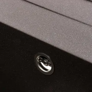 Кухонна мийка гранітна матова 7050 CASCADA Platinum Гренадін №6