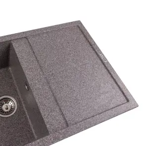Гранітна мийка для кухні Platinum 7950 Selena матова Мікс №3