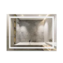 Зеркало Qtap Mideya (DC-F904) 800х600 с LED-подсветкой Touch, с димером QT2078F904W