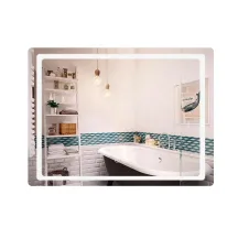 Зеркало Qtap Mideya (DC-F908) 800х600 с LED-подсветкой Touch, с димером QT2078F908W