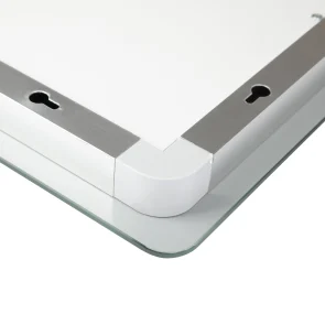 Дзеркало Qtap Mideya 800x800 з LED-підсвічуванням Touch, з антизапотіванням, димером QT2078NCF8080W №7