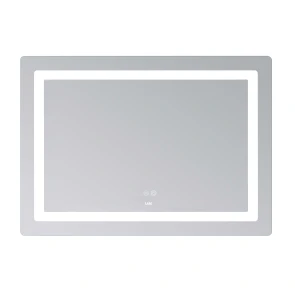 Дзеркало Lidz Kubis (KU2) 1000х800 з LED-підсвічуванням Touch, з антизапотіванням, з димером, рег. яскравості LD78LF6141008048450 №4