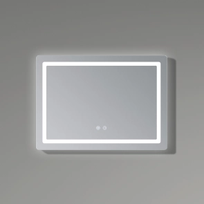 Дзеркало Qtap Mideya (DC-F614) 700х500 з LED-підсвічуванням Touch, з антизапотіванням, димером QT2078NCF07050W №4