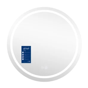 Зеркало Qtap Mideya R800 с LED-подсветкой Touch, с антизапотеванием, димером QT2078NCR8080W №4