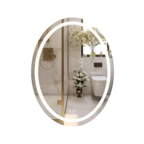 Зеркало Qtap Mideya (DC-F801) 600х800 с LED-подсветкой Touch, с антизапотеванием, димером QT2078F801W №1