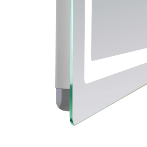 Зеркало Lidz Kubis (KU2) 900х700 с LED-подсветкой Touch, с антизапотеванием, с димером, рег. яркости LD78LF90448452 №7