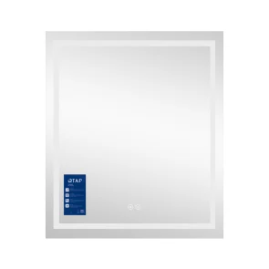 Зеркало Qtap Mideya (MI1) 700х800 с LED-подсветкой Touch, с антизапотеванием, димером QT2078DCF7080W №6