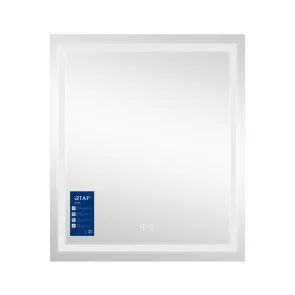 Зеркало Qtap Mideya (MI1) 700х800 с LED-подсветкой Touch, с антизапотеванием, димером QT2078DCF7080W №7