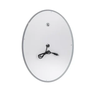 Зеркало Qtap Mideya 500х700 с LED-подсветкой Touch, с антизапотеванием, димером QT2078NCR5070W №9