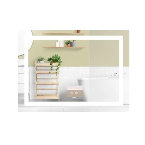 Дзеркало Lidz Kubis (KU1) 900х700 з LED-підсвічуванням Touch, з антизапотіванням, з димером, рег. яскравостіLD78LF9049070 №2