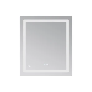 Зеркало Lidz Kubis 700х800 с LED-подсветкой Touch, с антизапотеванием, с димером, рег. яркости LD78LF9047080 №7