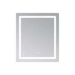 Зеркало Lidz Kubis 700х800 с LED-подсветкой Touch, с антизапотеванием, с димером, рег. яркости LD78LF9047080 №8