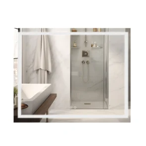 Зеркало Qtap Mideya (DC-F614) 1000х800 с LED-подсветкой Touch, с антизапотеванием, димером QT2078F614W №2