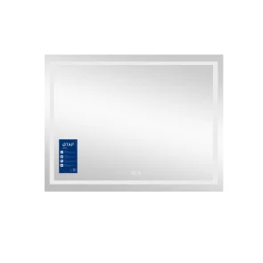 Зеркало Qtap Mideya 900х700 с LED-подсветкой Touch, с антизапотеванием, с димером QT2078NCF9070W №7