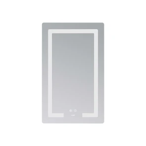 Зеркало Lidz Kubis (KU2) 500х800 с LED-подсветкой Touch, с антизапотеванием, с димером, рег. яркости LD78LF936508048448 №7