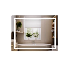 Зеркало Qtap Cardinal (CA2) 1000х800 с LED подсветкой Touch, с антизапотеванием, с димером, рег. темп. цвета (3000-6500K) QT0478C1008048455 №4