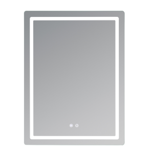 Дзеркало Qtap Mideya (MI2) 600х800 з LED-підсвічуванням Touch, з антизапотіванням, димером, рег. яскравості QT2078F6080 №4