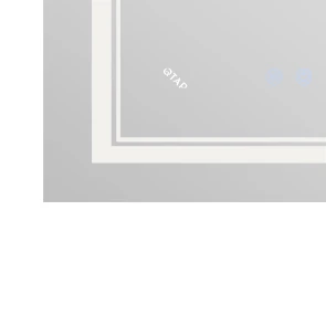 Зеркало Qtap Cardinal 600х800 с LED подсветкой Touch, с антизапотеванием, с димером, рег. темп. цвета (3000-6500K) QT0478C6080 №30