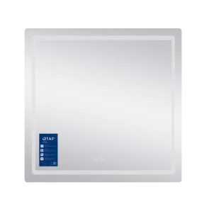 Зеркало Qtap Mideya (MI2) 700х800 с LED-подсветкой Touch, с антизапотеванием, димером, рег. яркости QT2078DCF7080 №9