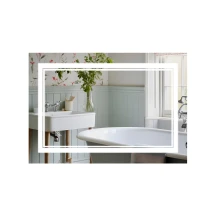 Зеркало Qtap Cardinal (CA1) 800х600 с LED подсветкой Touch, с антизапотеванием, с димером, рег. темп. цвета (3000-6500K) Reverse QT0478C8060
