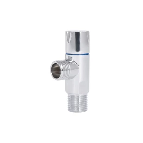 Кран угловой Thermo Alliance Standart (ручка круглая) с керам.буксой 1/2"С х 1/2"С SF342W1515 №8