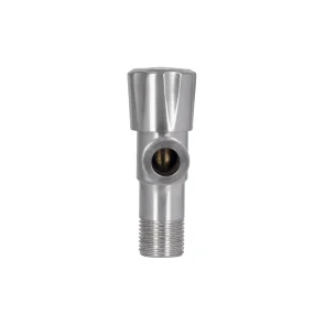 Кран кутовий Thermo Alliance Standart 1/2"ЗЗ нерж., з керам. буксою TAS347W1515SS №21