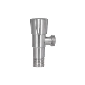 Кран кутовий Thermo Alliance Standart 1/2"ЗЗ нерж., з керам. буксою TAS347W1515SS №29
