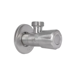 Кран кутовий Thermo Alliance Standart 1/2"ЗЗ нерж., з керам. буксою TAS347W1515SS №33