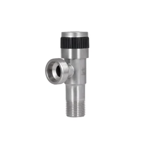Кран кутовий Thermo Alliance Standart 1/2"Зх3/4"З нерж., з керам. буксою TAS345W1520SS №1