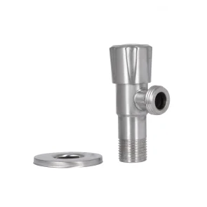 Кран кутовий Thermo Alliance Standart 1/2"ЗЗ нерж., з керам. буксою TAS347W1515SS №41