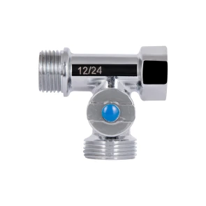 Кран приладовий кульовий Thermo Alliance Standart 1/2"х3/4"х1/2" ЗЗВ SD186W152015 №28