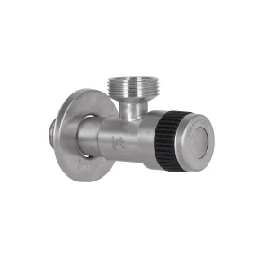 Кран кутовий Thermo Alliance Standart 1/2"Зх3/4"З нерж., з керам. буксою TAS345W1520SS №39
