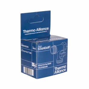 Кран приладовий кульовий Thermo Alliance Standart 1/2"х3/4"х1/2" ЗЗВ SD186W152015 №64
