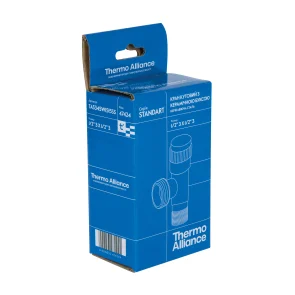 Кран кутовий Thermo Alliance Standart 1/2"ЗЗ нерж., з керам. буксою TAS345W1515SS №70