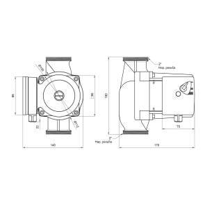 Насос циркуляційний Thermo Alliance LPS 32/80/180 №2