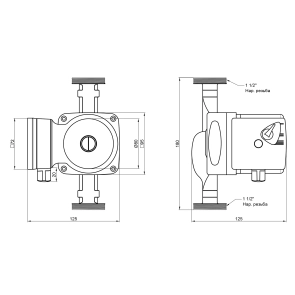 Насос циркуляционный Thermo Alliance LPS 25/60/180 №2
