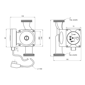 Насос циркуляционный Thermo Alliance LPSA 32/60/180 №2