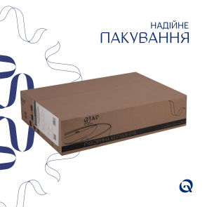 Комплект Qtap Virgo: Раковина накладна прамокутна 490х350х110 мм White + Донний клапан PU02 №5
