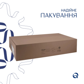 Комплект Qtap Cardinal: Раковина накладная 600x380x140 мм, White, Овальная + Донный клапан Pop-up PU02 №10